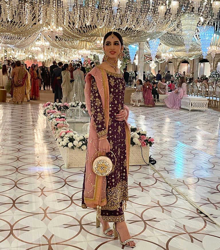 Zahida Purple Formal